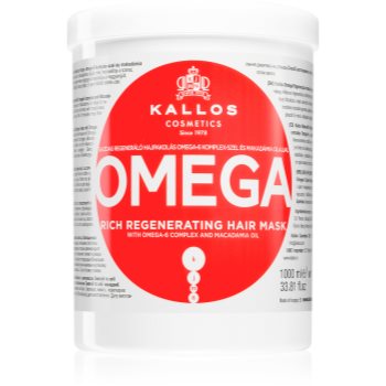 Kallos KJMN Professional Omega masca de par hranitoare cu ulei de macadamia si complex omega 6