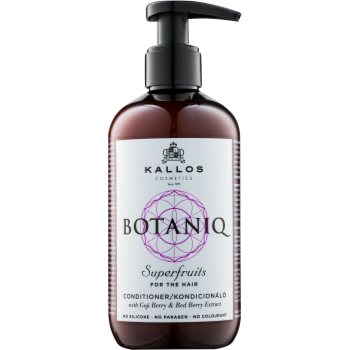 Kallos Botaniq Superfruits balsam stimulant cu extracte din plante fara sulfati si parabeni Kallos