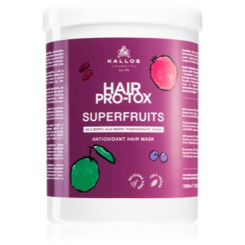 Kallos Hair Pro-Tox Superfruits masca pentru regenerare pentru par obosit fara stralucire