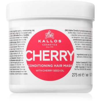 Kallos KJMN Professional Cherry masca hidratanta pentru par deteriorat