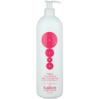 Kallos KJMN Professional Nourishing Hair Conditioner balsam pentru păr uscat și deteriorat