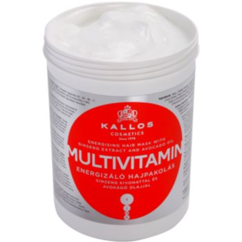 Kallos KJMN Professional Multivitamin masca de par energizant - 1 | YEO