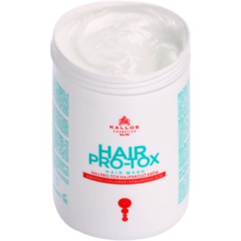 Kallos Hair Pro-Tox Masca pentru par deteriorat cu ulei de cocos, acid hialuronic si colagen - 1 | YEO