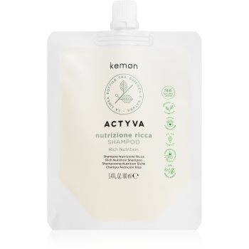 Kemon Actyva Nutrizone Ricca sampon hranitor pentru păr