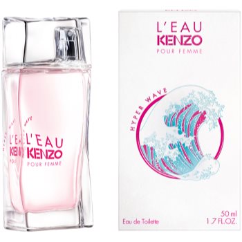 KENZO L'Eau Kenzo Hyper Wave Pour Femme Eau de Toilette pentru femei - imagine 2
