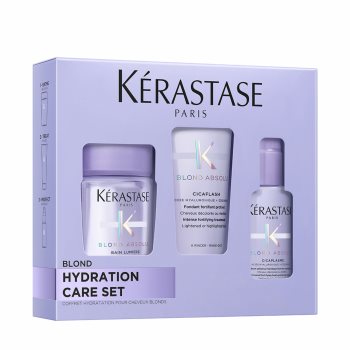 Kérastase Blond Absolu Hydration Care Set set cadou pentru parul blond cu suvite Kérastase Blond Absolu Hydration Care Set set cadou pentru parul blond cu suvite - Sellmag.ro