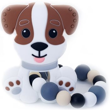 Kidpro teether puppy brown jucărie pentru dentiție