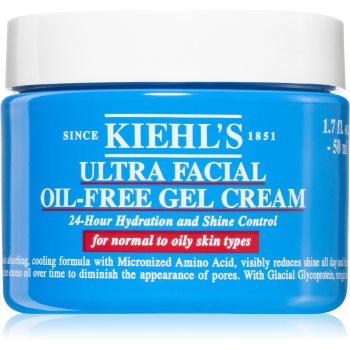 Kiehl\'s Ultra Facial Oil-Free Gel Cream Îngrijire hidratantă pentru piele normala si grasa