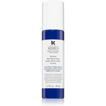 Kiehl's Dermatologist Solutions Retinol Skin-renewing Daily Micro-dose Serum Ser Antirid Cu Retinol Pentru Toate Tipurile De Ten, Inclusiv Piele Sensibila