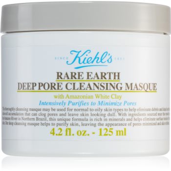 Kiehl\'s Rare Earth Deep Pore Cleansing Mask masca pentru curatare profunda pentru diminuarea porilor
