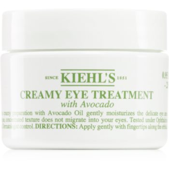 Kiehl\'s Creamy Eye Treatment Avocado crema intensiv hidratanta pentru zona ochilor cu avocado