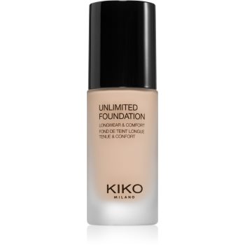 KIKO Milano Unlimited Foundation fard lichid de lunga durata cu efect matifiant