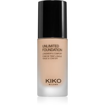 KIKO Milano Unlimited Foundation fard lichid de lunga durata cu efect matifiant