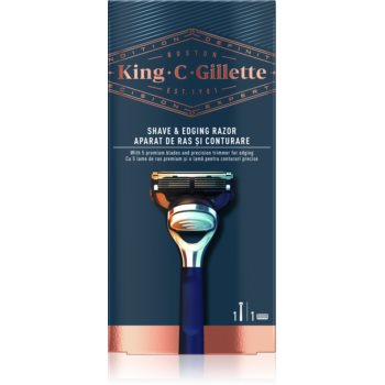 King C. Gillette Shave & Edginf Razor aparat de ras King C. Gillette imagine
