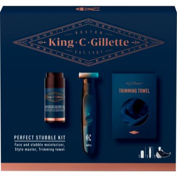 King C. Gillette Styling set Perfect Stubble Kit set cadou pentru bărbați Accesorii