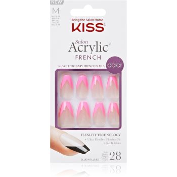 KISS Acrylic French Color unghii artificiale