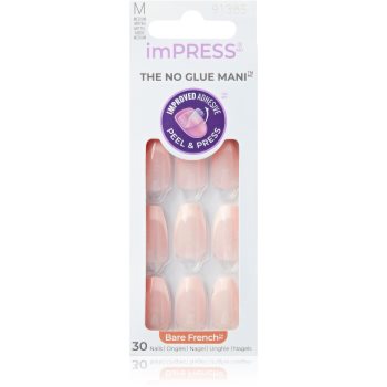 KISS imPRESS The No Glue Mani unghii artificiale autoadeziv