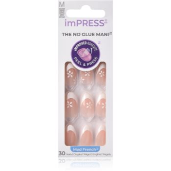 KISS imPRESS The No Glue Mani unghii artificiale autoadeziv