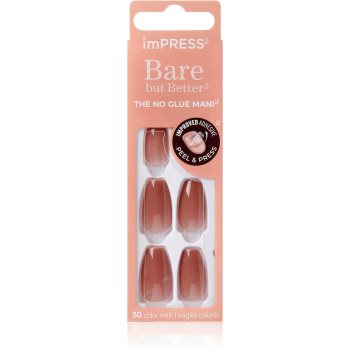 KISS imPRESS Bare but Better unghii artificiale autoadeziv