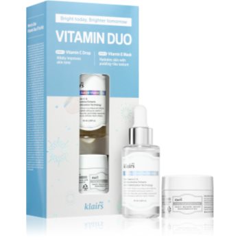 Klairs Freshly Juiced Vitamin Duo set cadou (cu vitamine C si E) Klairs imagine
