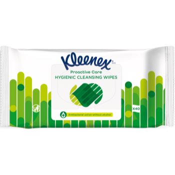 Kleenex antibacterial wet wipes Șervețele umede fară alcool