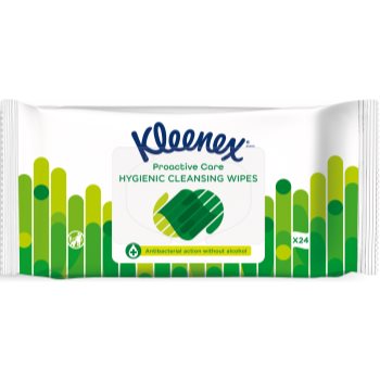 Kleenex Antibacterial Wet Wipes Șervețele umede fară alcool