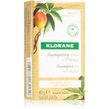Klorane Mango șampon solid pentru hranire si stralucire Klorane