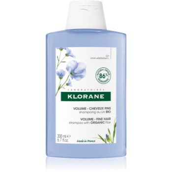 Klorane Flax Fiber Bio Sampon pentru par fin, moale Klorane Cosmetice și accesorii