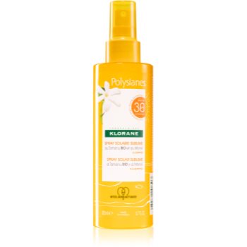 Klorane Monoï & Tamanu spray protector pentru plajă SPF 30