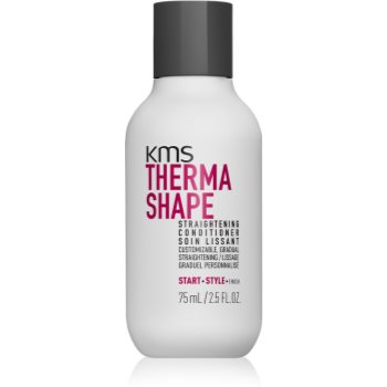 KMS Thermashape Straightening Conditioner balsam pentru catifelarea si hranirea parului uscat si indisciplinat