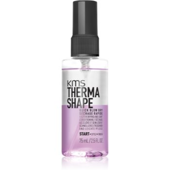 KMS Thermashape Quick Blow Dry spray protector accelerator de uscare