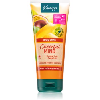 Kneipp Cheerful Mind Passion Fruit & Grapefruit Gel de duș energizant Kneipp