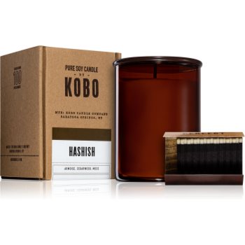 KOBO Woodblock Hashish lumânare parfumată