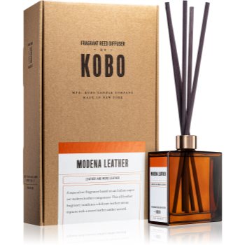 KOBO Woodblock Modena Leather aroma difuzor cu rezervã