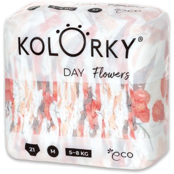 Kolorky day flowers scutece eco