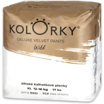 Kolorky Deluxe Velvet Pants Wild scutece tip chiloțel marimea XL 12-16 Kg