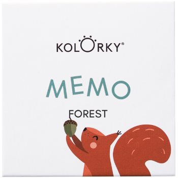 Kolorky Memo Game Forest Pexoso