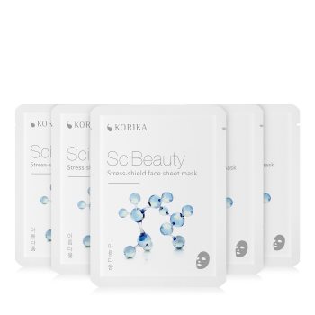 KORIKA SciBeauty set de măști de față la un preț mai avantajos (impotriva stresului)