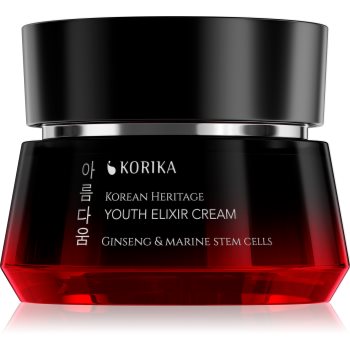 KORIKA Korean Heritage Ginseng & Marine Stem Cells Youth Elixir Cream crema hranitoare cu antioxidanti pentru intinerirea pielii