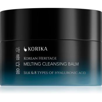 KORIKA Korean Heritage Silk & 8 Types of Hyaluronic Acid Melting Cleansing Balm lotiune de curatare