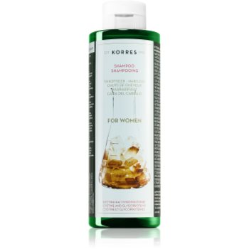 Korres Cystine & Glycoprotein șampon împotriva subțierii și căderii părului pentru femei