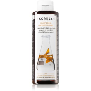 Korres Sunflower and Mountain Tea șampon pentru păr vopsit Korres