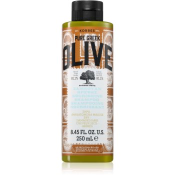 Korres Pure Greek Olive Sampon pentru par uscat si deteriorat