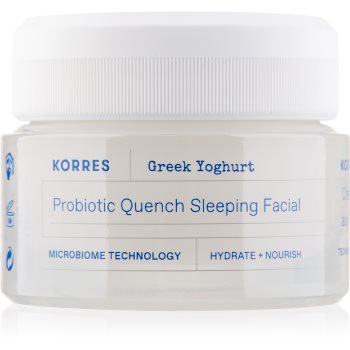 Korres Greek Yoghurt crema de noapte hranitoare cu probiotice accesorii imagine noua