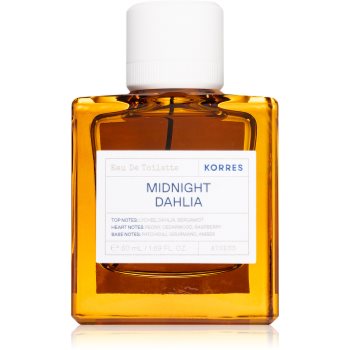 Korres Midnight Dahlia Eau de Toilette pentru femei