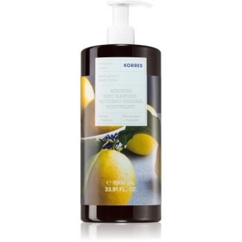 Korres Basil Lemon gel de dus revigorant