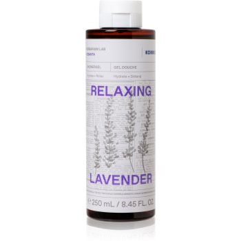 Korres Relaxing Lavender gel de dus relaxant