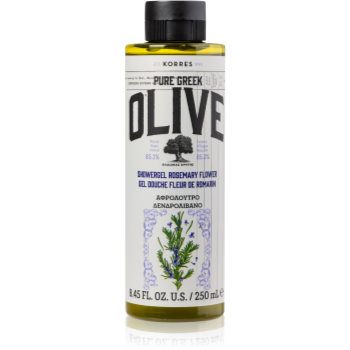Korres Pure Greek Olive & Rosemary Flower gel de dus revigorant