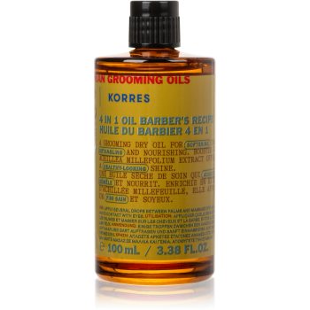 Korres Athenian Grooming ulei uscat pentru barbă