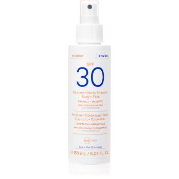 Korres Yoghurt Sunscreen lotiune pentru bronzat Spray